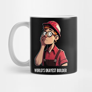 World's Okayest Builder v2 Mug